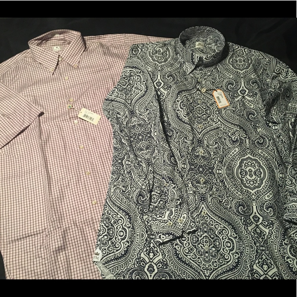 NWT Peter Millar button up shirts
